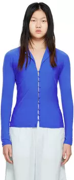 Синяя повседневная рубашка SUNNEI