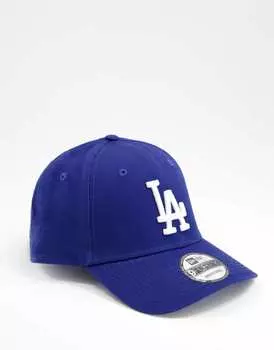 Синяя регулируемая кепка унисекс New Era MLB 9forty LA Dodgers