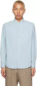 Синяя рубашка Arne 5725 NN07