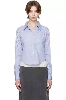 Синяя рубашка для читателей mfpen