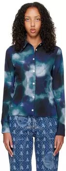 Синяя рубашка коро Ahluwalia