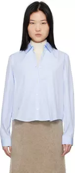 Синяя рубашка Перри The Garment