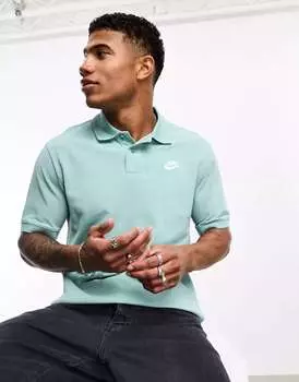 Синяя рубашка поло Nike Club