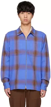 Синяя рубашка Райана Saturdays NYC