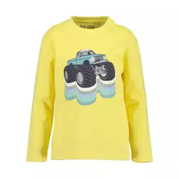 Синяя рубашка Seven с длинными рукавами Blue Seven, желтый