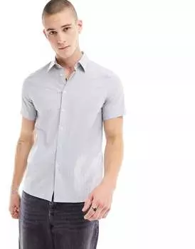 Синяя рубашка в клетку Paul Smith PS Paul Smith