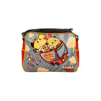 Синяя синтетическая сумочка Gola, Blue