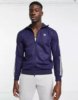 Синяя спортивная куртка на молнии adidas Originals Adicolor Classics Beckenbauer