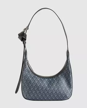 Синяя сумка через плечо Andrea Monogram на молнии Claudie Pierlot, синий