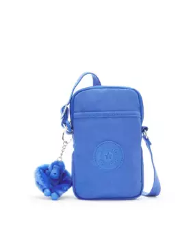 Синяя сумка для телефона унисекс на молнии Tally Kipling