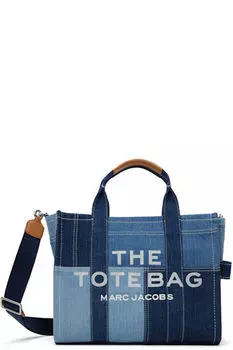 Синяя сумка-тоут «The Denim Medium» Marc Jacobs
