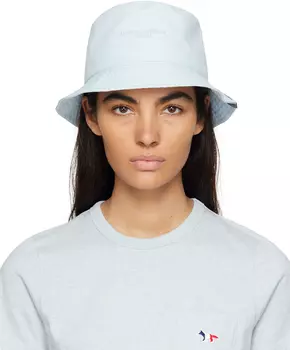 Синяя техническая панама Maison Kitsun