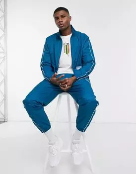 Синяя тканая спортивная куртка Puma Avenir
