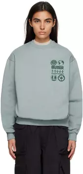 Синяя толстовка \Чудеса природы\"" Butter Goods