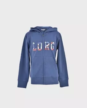 Синяя толстовка для мальчика с длинными рукавами La Ormiga, темно-синий