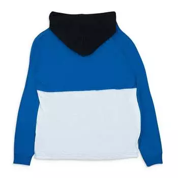 Синяя толстовка с капюшоном Mains