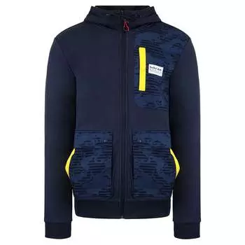 Синяя толстовка с капюшоном Red Bull Racing 571384 01 Puma, синий