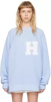 Синяя толстовка с нашивками для малышей HALFBOY