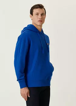 Синяя толстовка свободного кроя с капюшоном Tommy Jeans