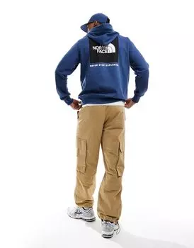 Синяя толстовка The North Face Box NSE