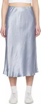 Синяя юбка-миди Alessio Max Mara Leisure