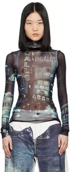 Синяя водолазка «Пигаль» Jean Paul Gaultier