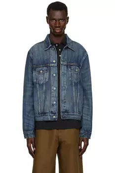 Синяя выцветшая джинсовая куртка Trucker Polo Ralph Lauren