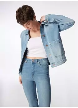 Синяя женская джинсовая куртка LNDA 242 LCF 131005 Lee Cooper, синий