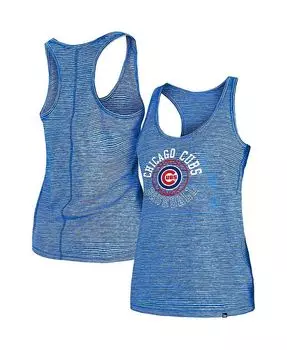 Синяя женская майка Chicago Cubs Active Racerback New Era, синий