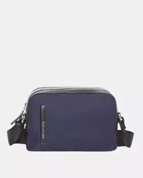 Синяя женская сумка через плечо Mandarina Duck на молнии Mandarina Duck, синий