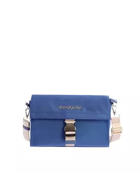 Синяя женская сумка через плечо на молнии Don Algodn, синий
