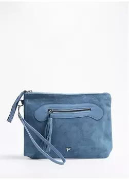 Синяя женская вечерняя сумка Fabrika