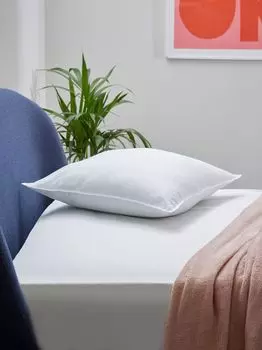 Синтетическая моющаяся квадратная подушка John Lewis Soft Touch, мягкая/средняя