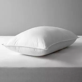 Синтетическая мягкая пуховая стандартная подушка John Lewis, средняя/жесткая