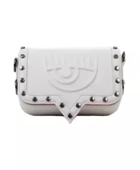 Синтетическая сумка через плечо Chiara Ferragni Collection, серый