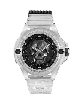 Синтетические часы Philipp Plein Skull, 45 мм