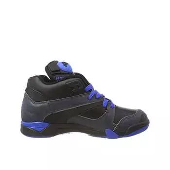 Синтетические мужские кроссовки Court Victory Pump на шнуровке E M43149 Reebok, черный