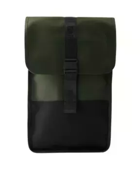 Синтетический дорожный рюкзак Rains, зеленый