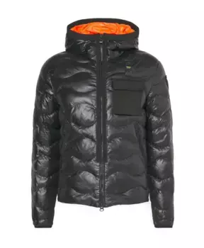 Синтетический пуховик Blauer, черный