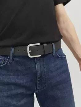 Синтетический ремень Jack & Jones "JACHARRY EMBOSSED BELT NOOS", черный