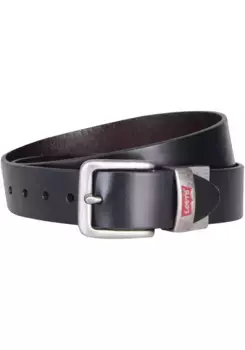 Синтетический ремень Levi's Kids "LAN REVERSIBLE LEATHER BELT", для МАЛЬЧИКОВ, черный