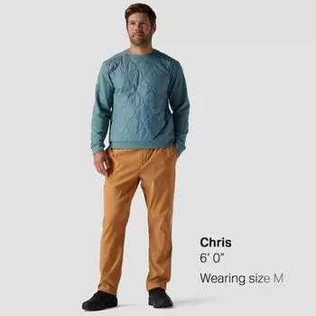 Синтетический утепленный экипаж мужские Backcountry, синий