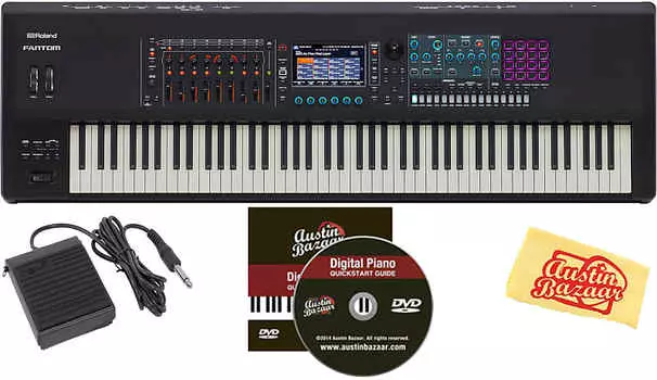 Синтезатор Roland Fantom 8 с педалью сустейна FANTOM-8-COMBO-STD