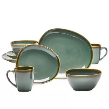 Синтра комбинированный сервиз 8 шт. Van Well, зеленый