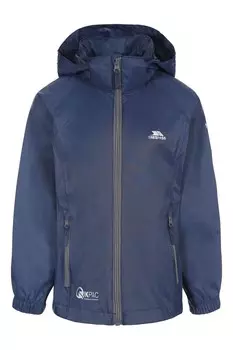 Синюю детскую куртку Qikpac X легко упаковать Trespass, синий