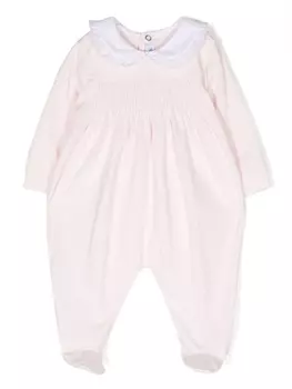 Siola боди с фестонами, розовый