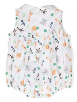 Siola боди с графичным принтом, белый