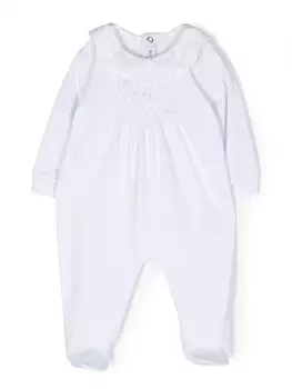 Siola боди с вышивкой, белый