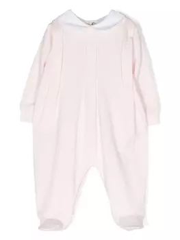 Siola боди с вышивкой, розовый