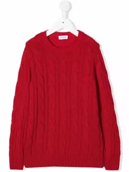 Siola джемпер фактурной вязки, красный